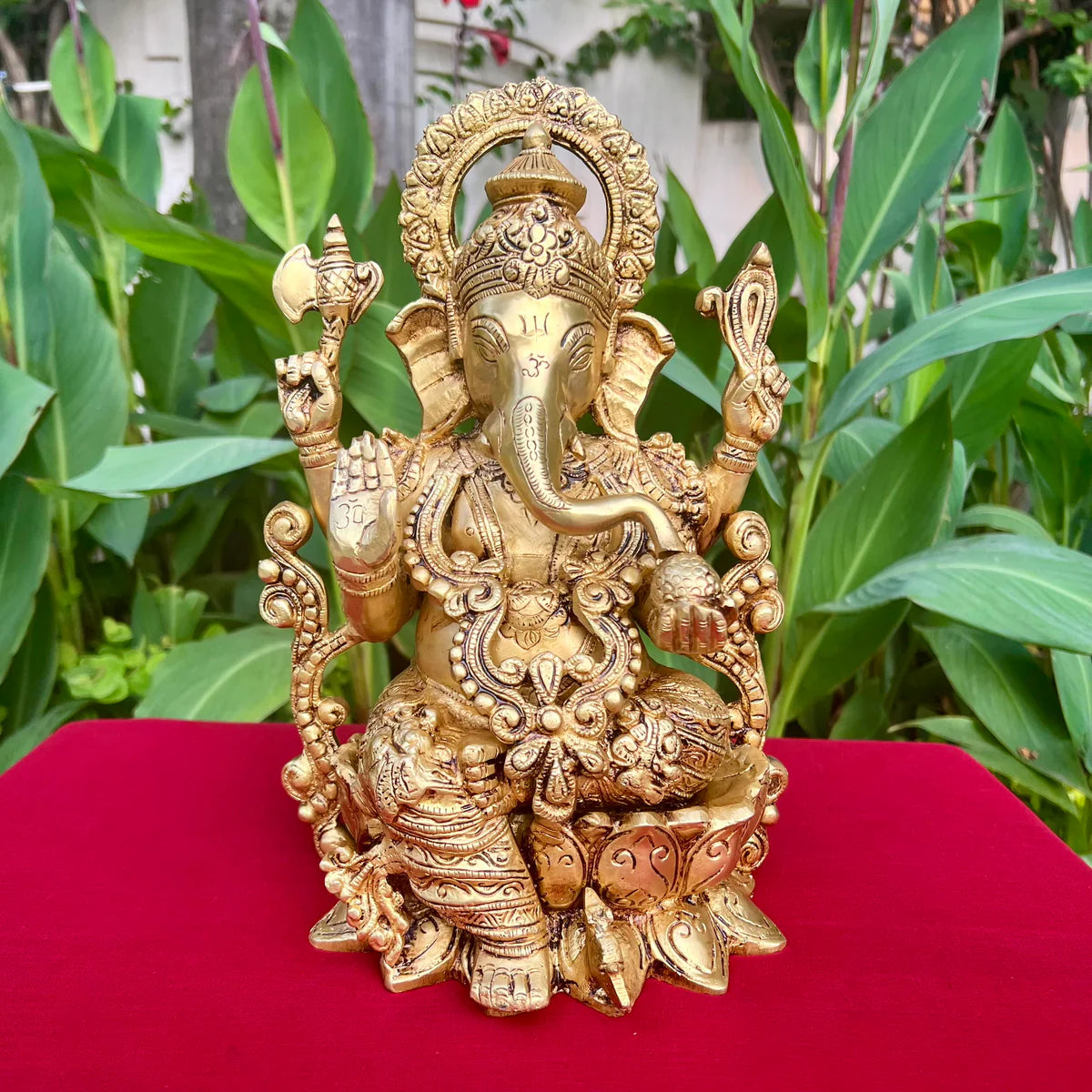 GANESHA BRASS MURTI