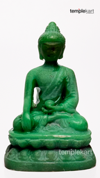 Buddha Green Idol (hand-Crafted)