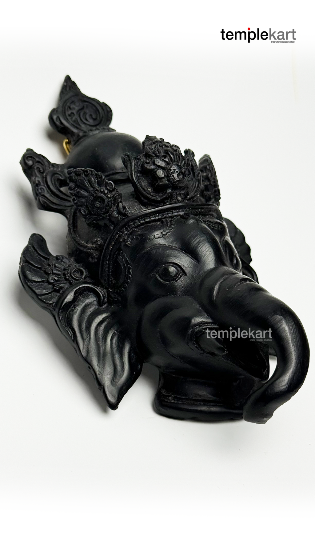 Ganesha Hanging Idol – Black