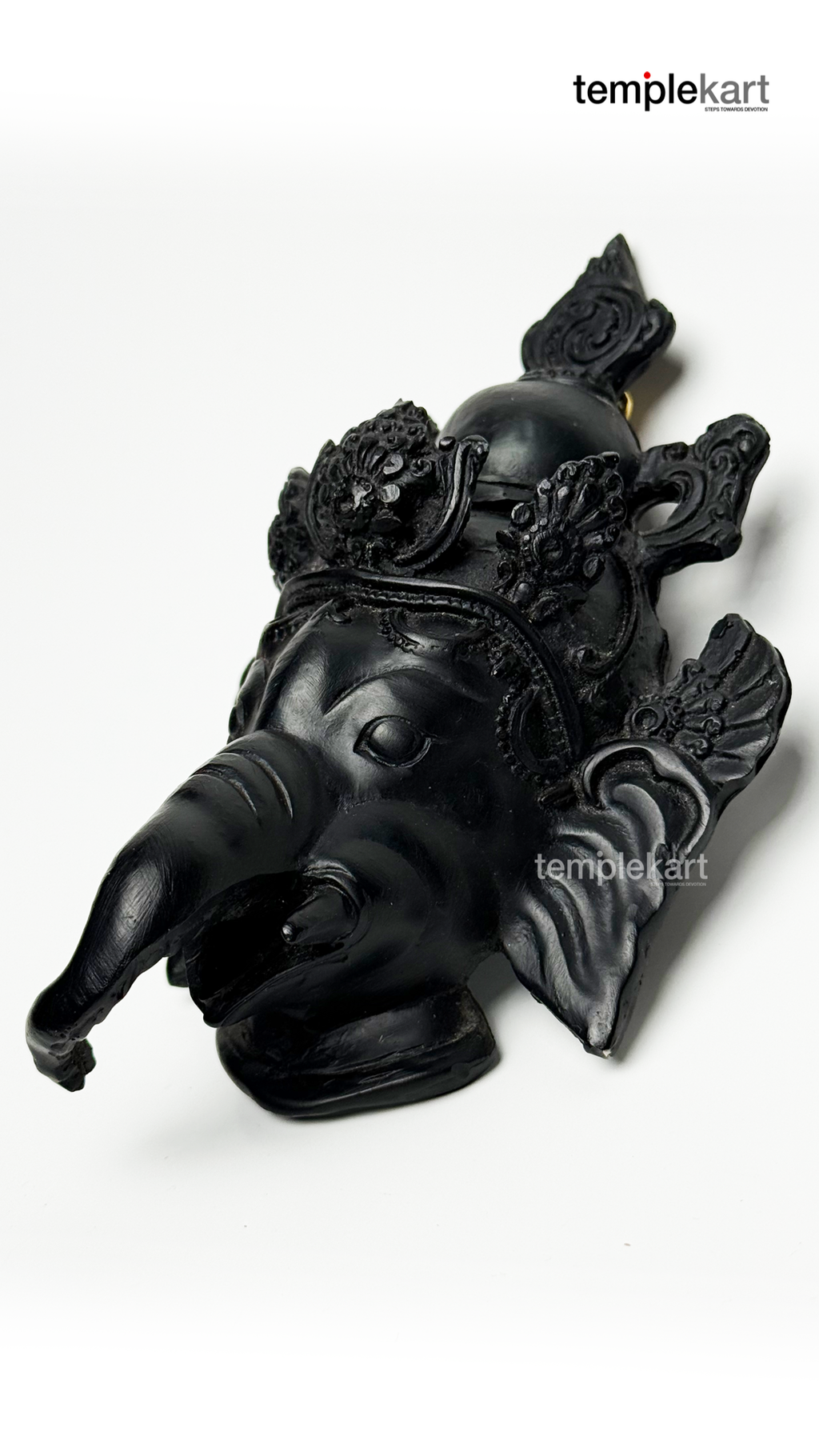 Ganesha Hanging Idol – Black