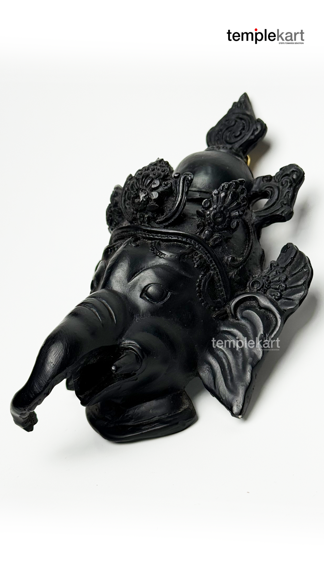 Ganesha Hanging Idol – Black