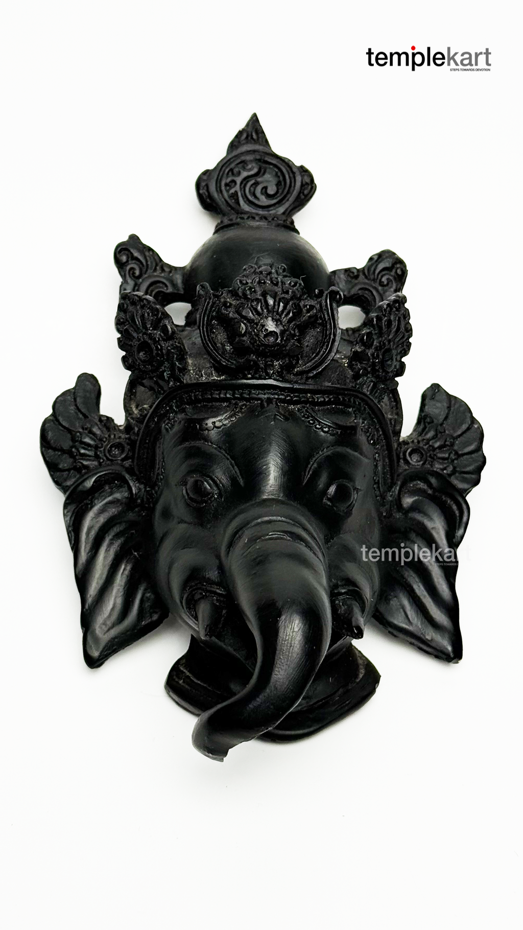 Ganesha Hanging Idol – Black
