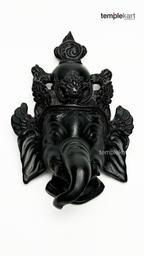 Ganesha Hanging Idol – Black