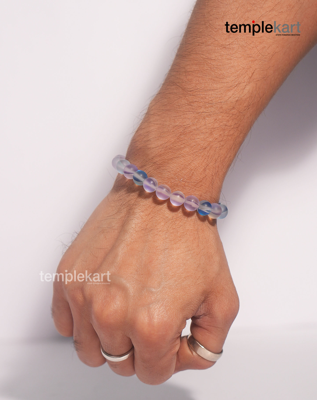 Hand Pearl Band - Moon Purple