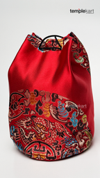 Handmade Pocket Bag – Vibrant Red