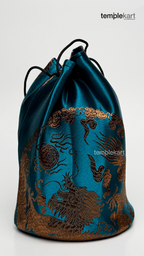 Handmade Pocket Bag – Greenish Elegance