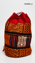 Handmade Pocket Bag – Thread Orange