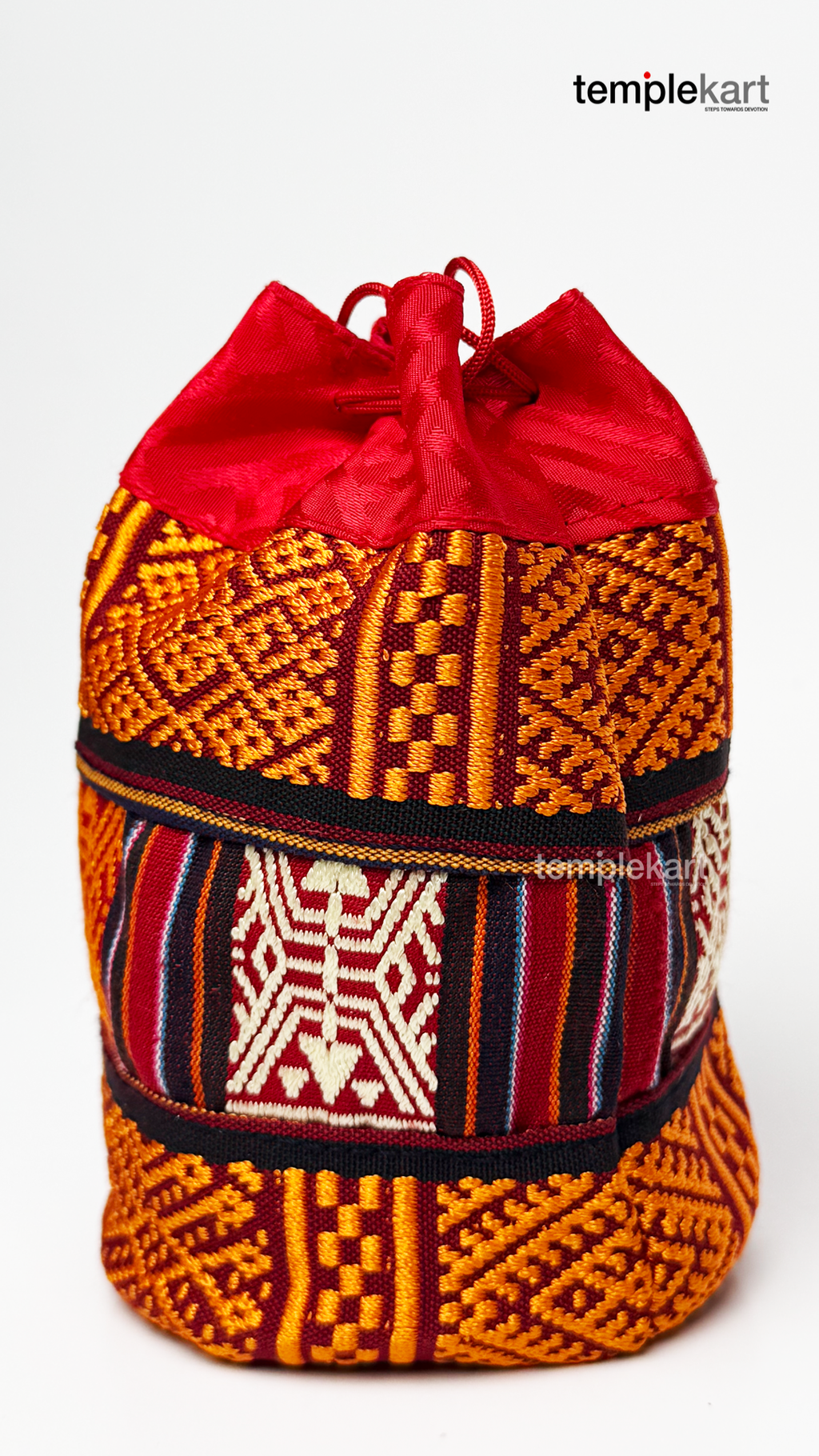 Handmade Pocket Bag – Thread Orange