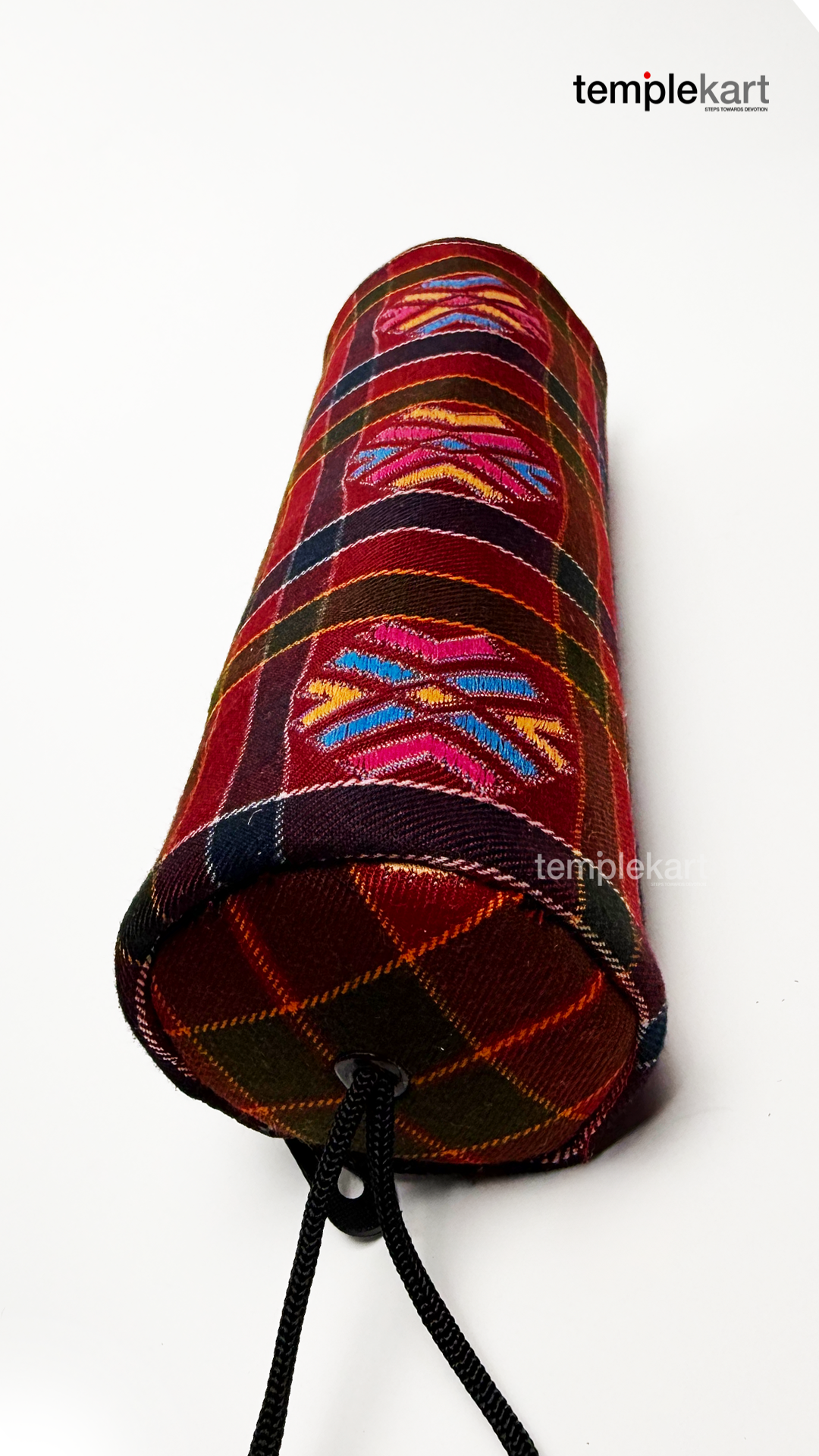 Rolling Home-Made Bag – Old-Fashioned Red Checks