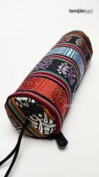 Rolling Home-Made Bag – Mixed Color Saree Pattern