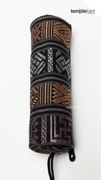 Rolling Home-Made Bag – Gold &amp; Silver Pattern