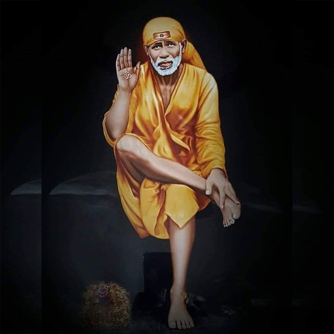 SAI BABA PAINTING - T1